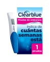 Test de embarazo digital Clearblue, Indicador de semanas, 1 prueba